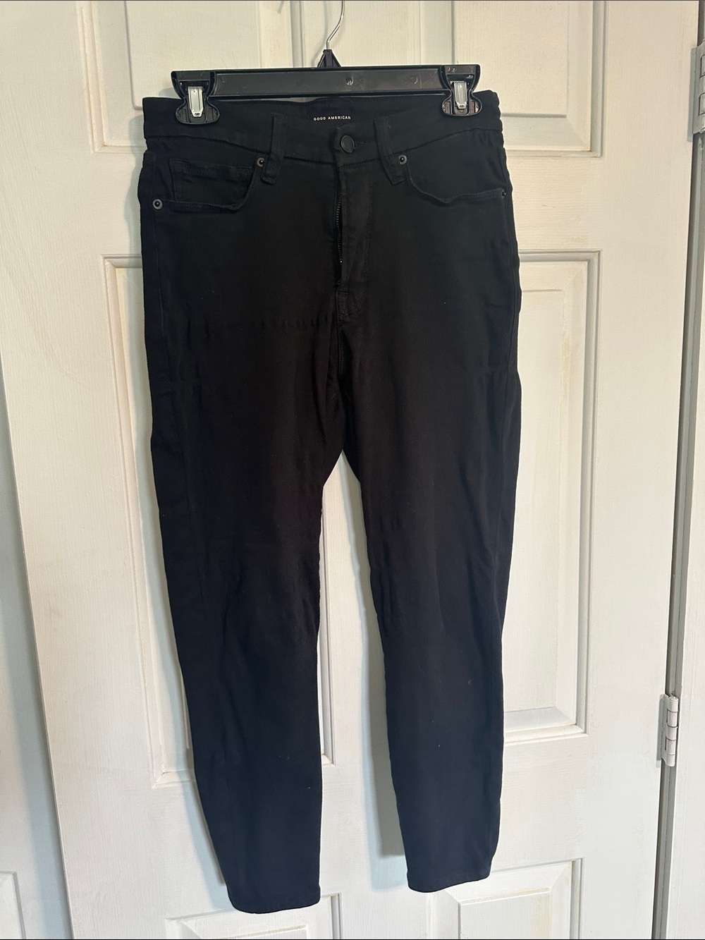 Good American Black skinny jeans women’s size 4